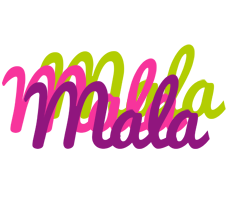 Mala flowers logo