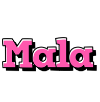 Mala girlish logo