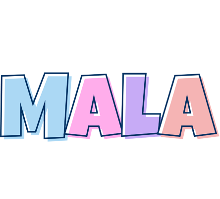 Mala pastel logo