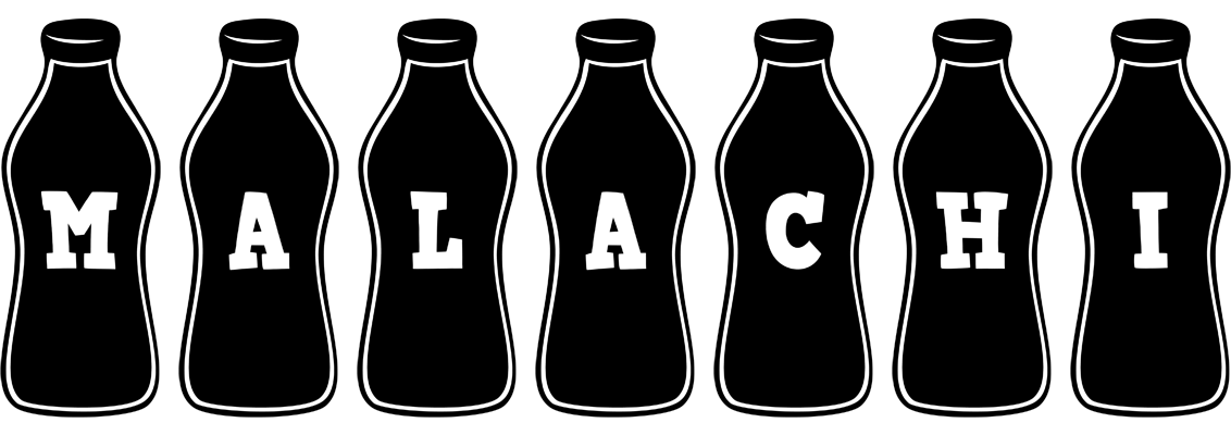 Malachi bottle logo