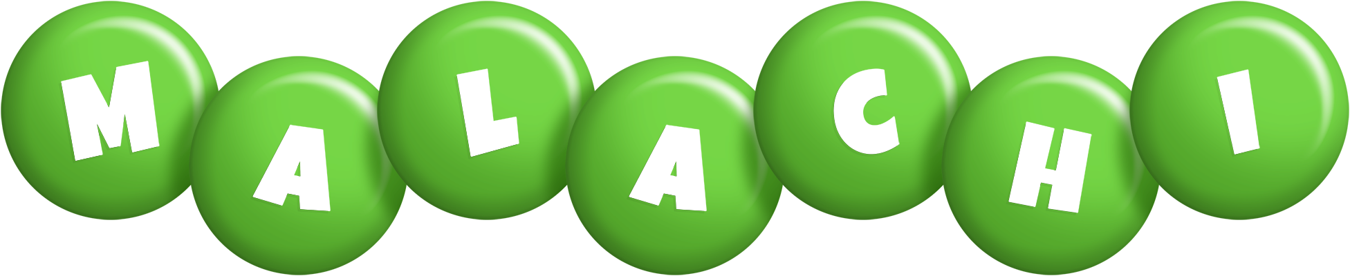 Malachi candy-green logo