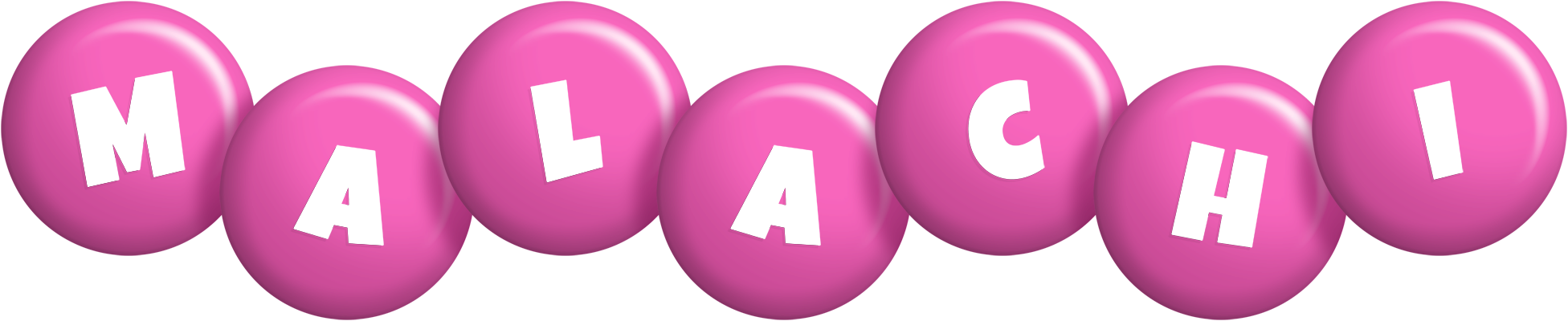 Malachi candy-pink logo