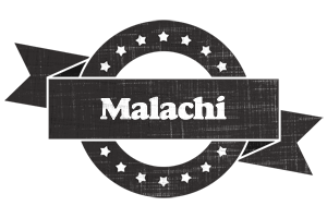 Malachi grunge logo