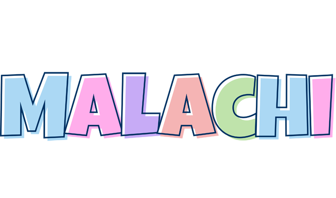 Malachi pastel logo