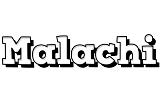 Malachi snowing logo