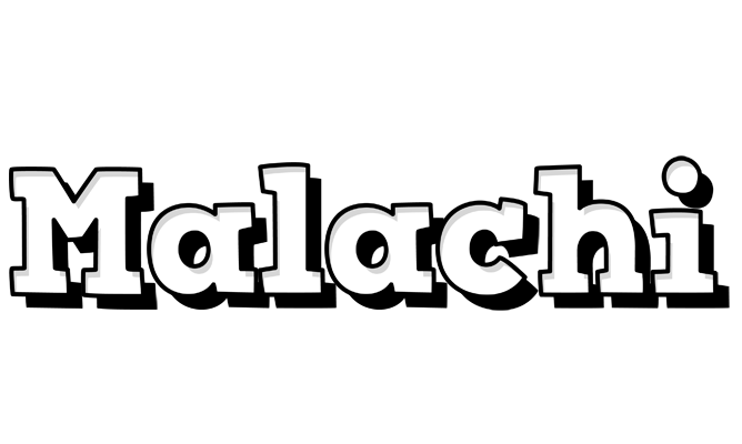 Malachi snowing logo
