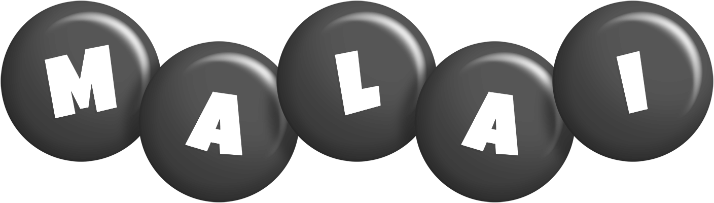 Malai candy-black logo