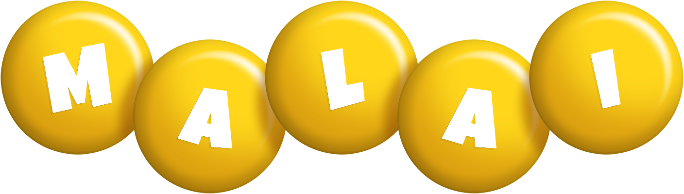Malai candy-yellow logo