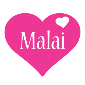 Malai love-heart logo