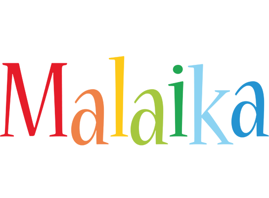 Malaika birthday logo
