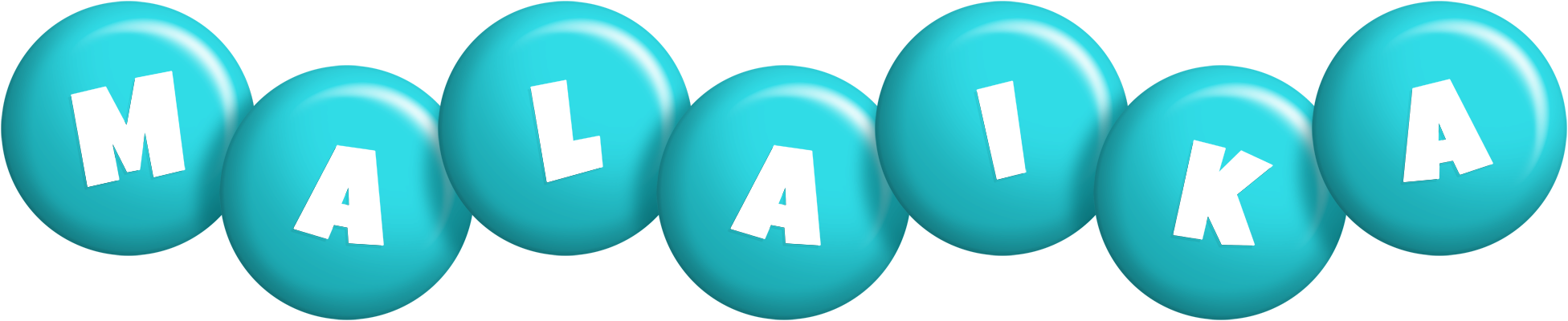 Malaika candy-azur logo