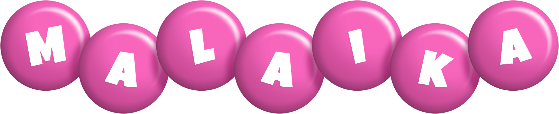 Malaika candy-pink logo
