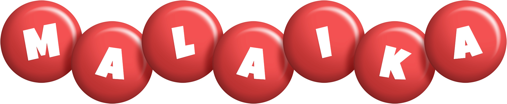 Malaika candy-red logo
