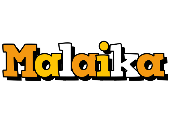 Malaika cartoon logo