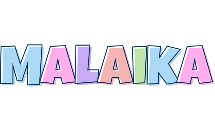Malaika pastel logo