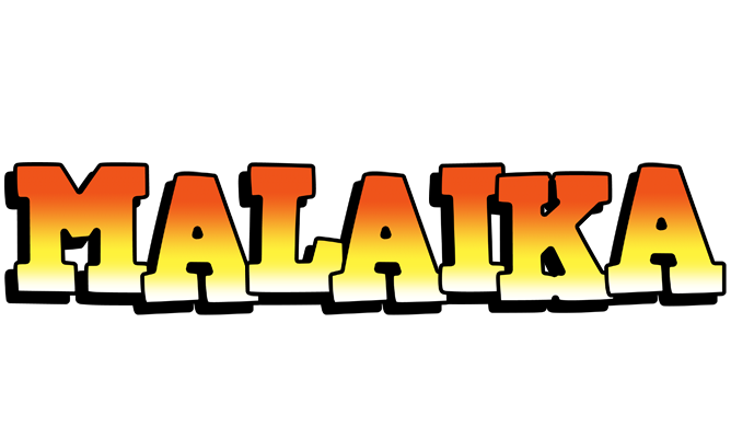 Malaika sunset logo