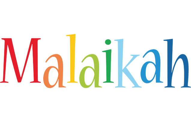 Malaikah birthday logo