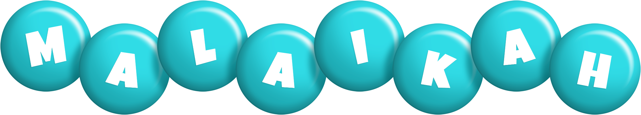 Malaikah candy-azur logo