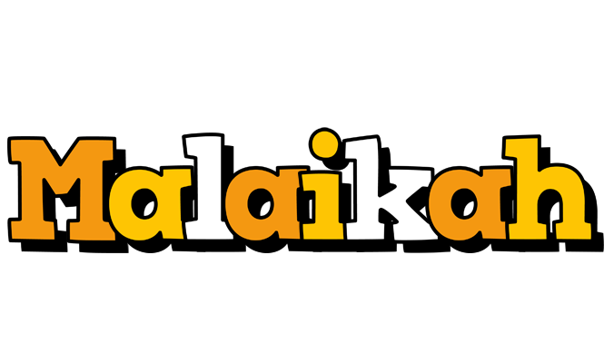 Malaikah cartoon logo
