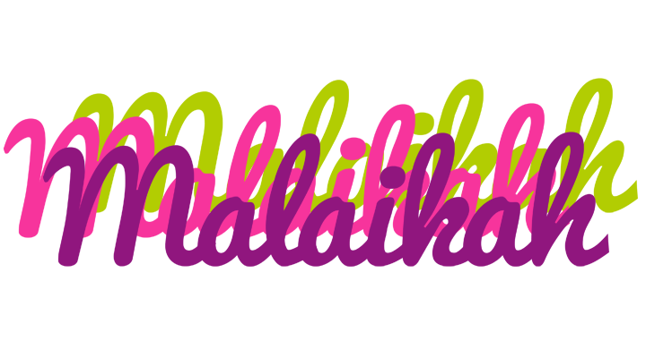Malaikah flowers logo