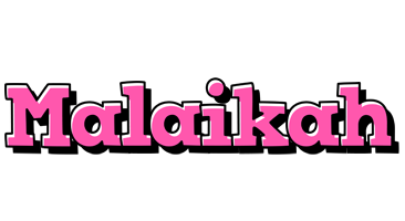 Malaikah girlish logo