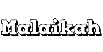 Malaikah snowing logo