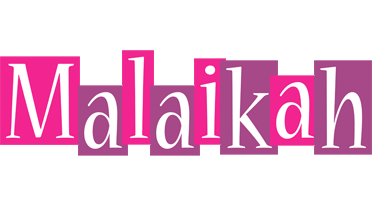 Malaikah whine logo