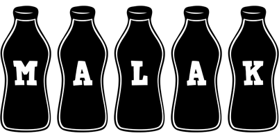 Malak bottle logo