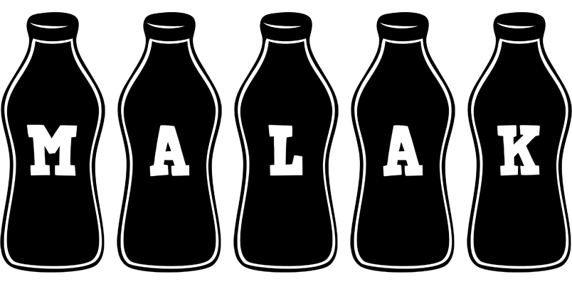 Malak bottle logo