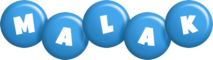 Malak candy-blue logo