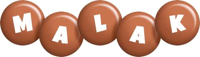 Malak candy-brown logo