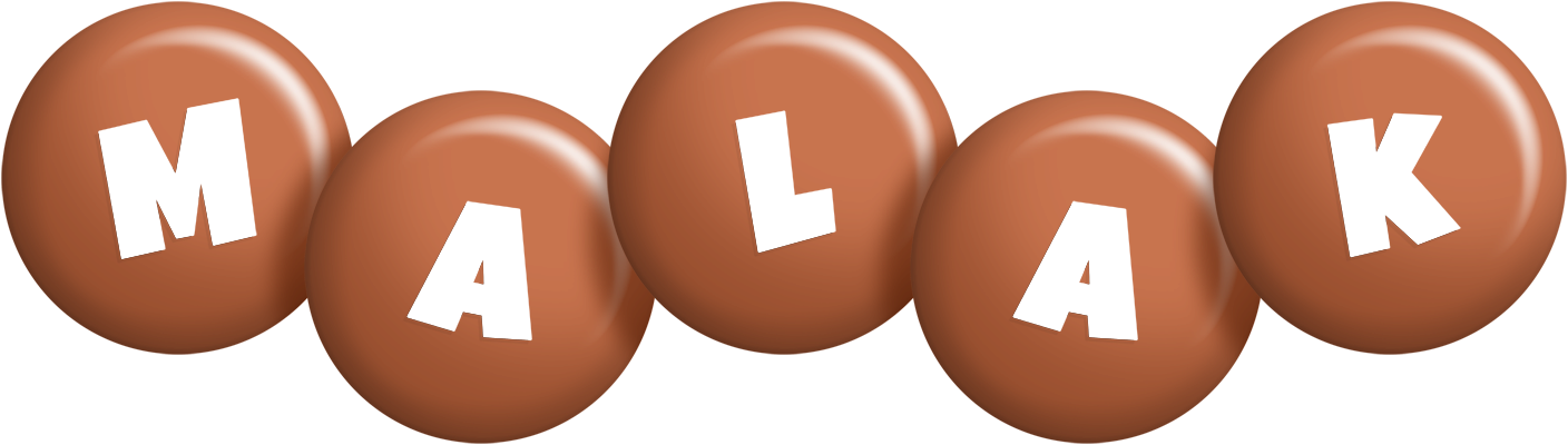 Malak candy-brown logo