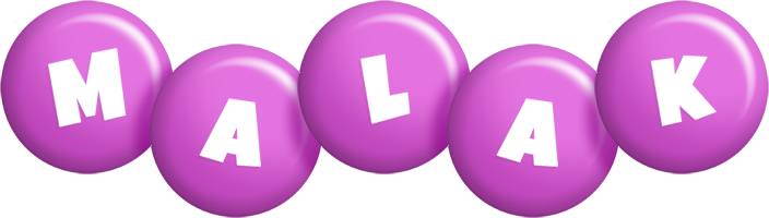 Malak candy-purple logo