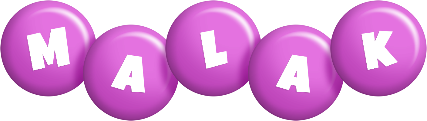 Malak candy-purple logo