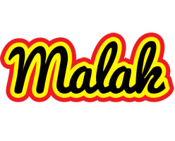 Malak flaming logo