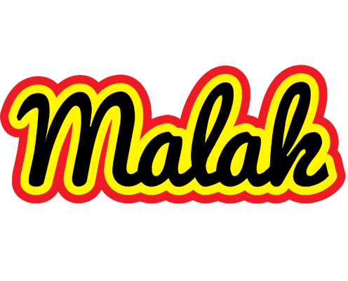 Malak flaming logo