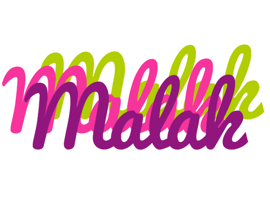 Malak flowers logo