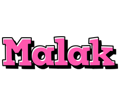 Malak girlish logo