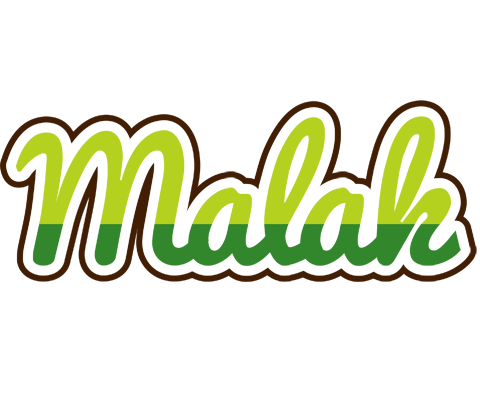 Malak golfing logo