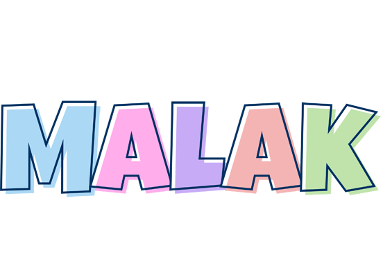 Malak pastel logo