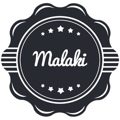 Malaki badge logo