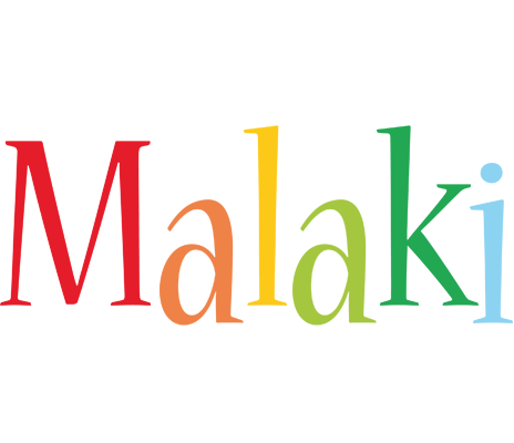 Malaki birthday logo