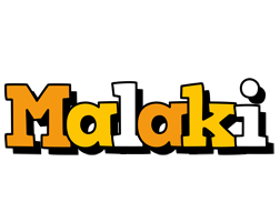 Malaki cartoon logo