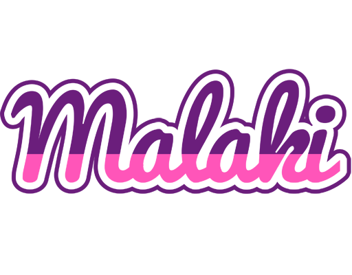 Malaki cheerful logo