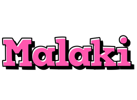 Malaki girlish logo