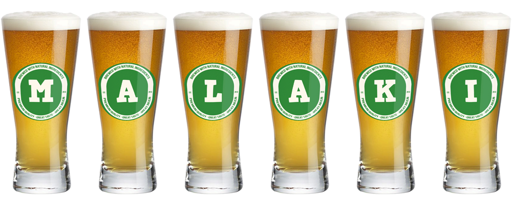 Malaki lager logo