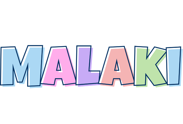 Malaki pastel logo