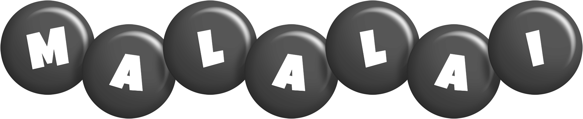 Malalai candy-black logo