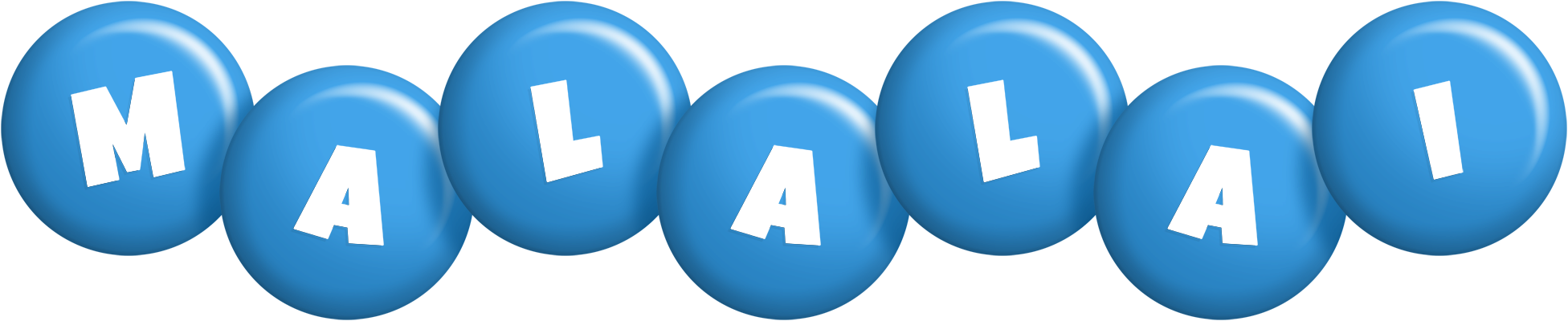 Malalai candy-blue logo