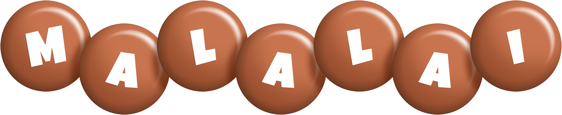 Malalai candy-brown logo